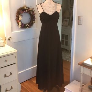 Black, spaghetti strap dress. Size small.